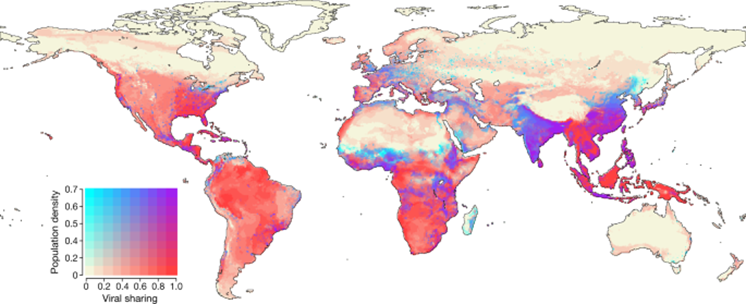 預(yù)估2027年各地平均每年會(huì)發(fā)生的跨物種病毒傳播事件 預(yù)估2027年各地平均每年會(huì)發(fā)生的跨物種病毒傳播事件
