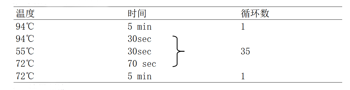 肉毒梭菌A/B型毒素基因PCR檢測試劑盒PCR反應(yīng)程序 肉毒梭菌A/B型毒素基因PCR檢測試劑盒PCR反應(yīng)程序