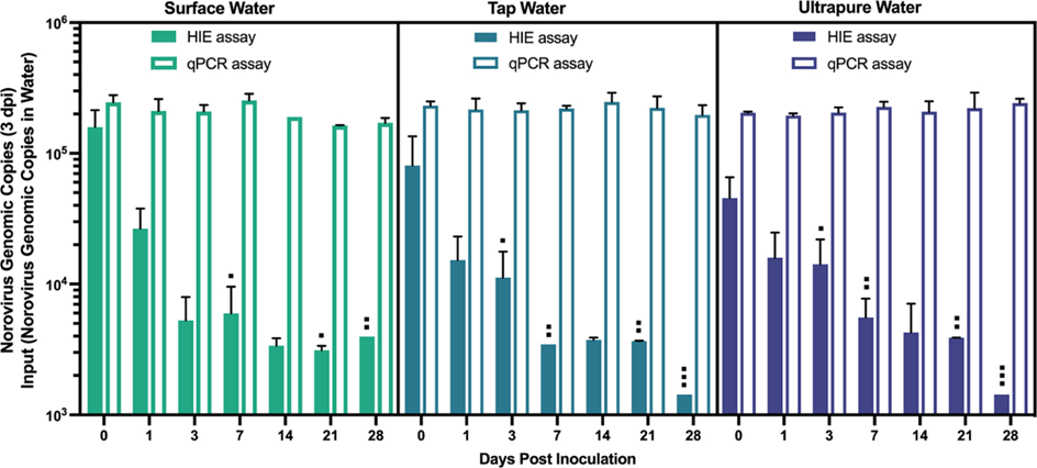 HIE 與水樣中的 RNA 持久性。來(lái)源自參考文獻(xiàn)
